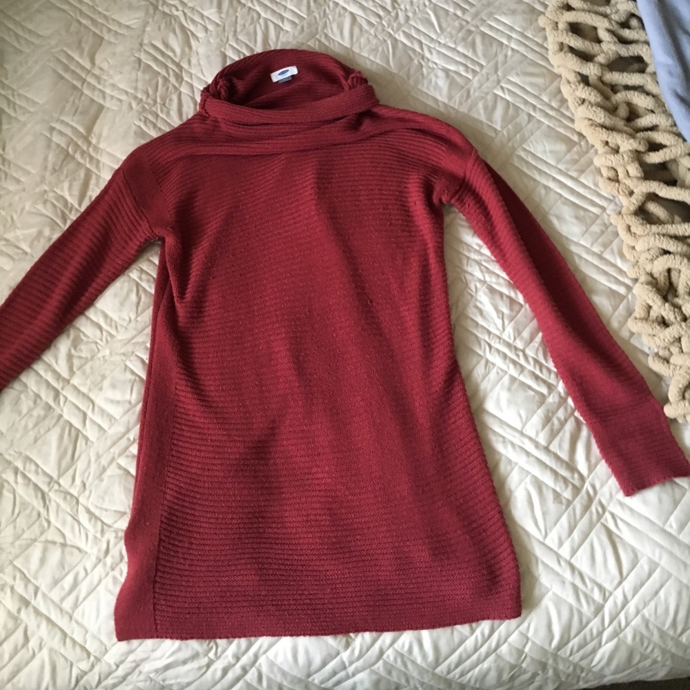 OLD NAVY cowl neck sweater tunic